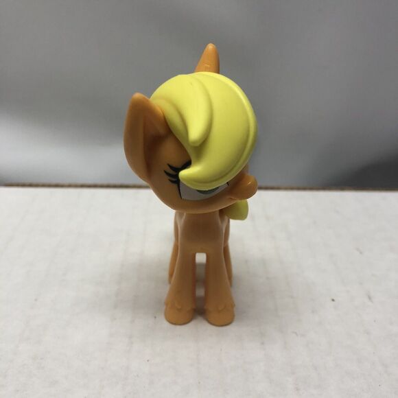 My Little Pony Applejack G4 MLP Mini Figure Toy Orange Hasbro Friendship Magic - Picture 2 of 8